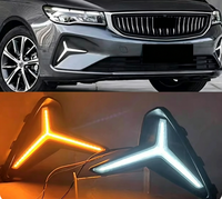 Feux de jour à LED avec clignotants séquentiels, pour Geely Emgrand / Proton S70 de 4ème génération, DRL modifiés