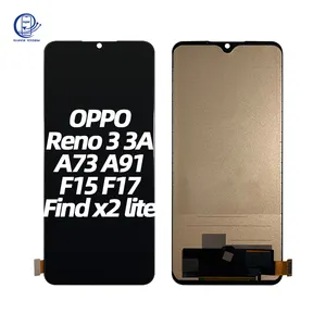 Original Mobile Phone LCDs For OPPO LCD Display Touch Screen For OPPO Reno 3 3A A73 4G A91 K7 5G F15 F17 Find X2 Lite