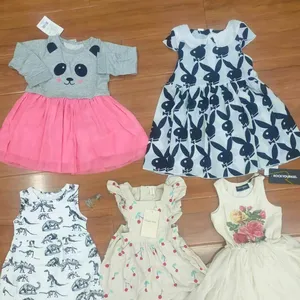 Baby Meisjes Tops Met Verschillende Patronen En Kleuren Jurk Peuter Jurken Baby Overstock Kavels