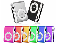Pemutar MP3 player mini, pemutar kartu klip logam gaya klip cocok untuk pendidikan santai dan hiburan