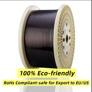 Fil de cuivre rectangulaire émaillé à conducteur solide, tension nominale 600V, classe thermique <span class=keywords><strong>M</strong></span>, pour bobinage de transformateur magnétique - Product Image 4