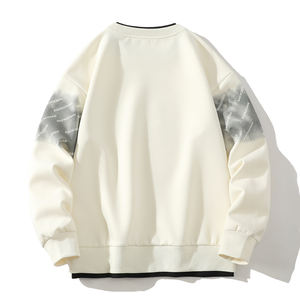 Suéter informal japonés para hombre, camiseta holgada de manga larga para primavera y otoño, transpirable, fresca, cómoda y popular - Product Image 2