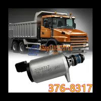 Vanne Solénoïde Proportionnelle 24V 376-8317 3768317 pour Pièces Électriques de Tracteur, Camion, Chariot Élévateur, Excavatrice Parker 923636.0756