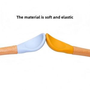Cuchara de Silicona de Grado Alimenticio para Bebés, para una Alimentación Suave, Libre de BPA, con Flujo Variable, Duradera, Ecológica - Product Image 4