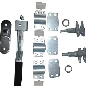 Nouveau kit de verrouillage à tige pour porte de remorque en acier doux zingué, pour conteneur de camion OD22mm - Product Image 2