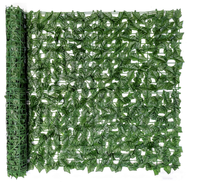 Kunstmatige klimop privacy scherm 1m3m nep groene bladerhagenrol duurzaam waterbestendig UV-bestendig milieuvriendelijk modern