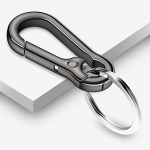 Vente en gros usine : Mousqueton porte-clés en métal, boucle en alliage de zinc, crochet à pression, anneau simple pour sac d'escalade et accessoires pour animaux de compagnie - Product Image 4