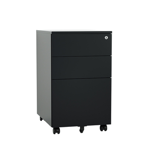 3 ngăn kéo cán bệ kim loại tủ công nghiệp di động thép tập tin tủ dưới bàn thép di động ngăn kéo lưu trữ bệ - Product Image 1