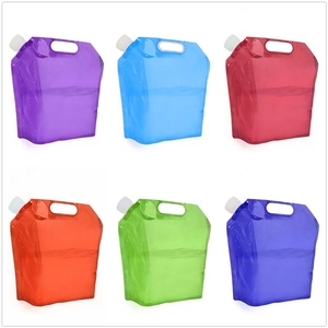 Sac à eau pliable transparent OEM 5L 10L, couleur personnalisée, réutilisable, pour les randonnées - Product Image 6