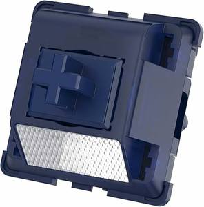 Interruptor DUROCK Blue Lotus, Interruptores Táctiles de Alta Precisión T1, 65g, Resorte Largo, Prelubricados, RGB, Interruptores de Teclado Táctiles Pesados - Product Image 3