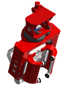 Martello Vibrante per Escavatori da 20-30 Tonnellate con Braccio Estensibile e Pompa a Cuscinetti - Alta Efficienza nella Paliatura - Product Image 4