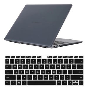Funda transparente para <span class=keywords><strong>Huawei</strong></span> Mate Book D14 D13 X proHonor Magic 14, carcasa dura de plástico, funda para portátil con funda de silicona para teclado - Product Image 5