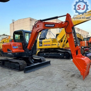 Mini-excavatrice sur chenilles d'occasion DOOSAN Corée, modèles DX60, DH60, DH80, DH140, DH220, DH225 - Product Image 3