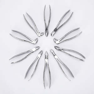 Foshan Meite Kit <span class=keywords><strong>Forceps</strong></span> ekstraksi gigi 10 buah/set kualitas tinggi untuk instrumen bedah gigi dewasa - Product Image 4