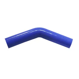 Haute performance 2 pouces Flexible Auto 45 degrés coude Intercooler voiture tuyau en caoutchouc de silicone