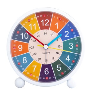 2024 nouvelles horloges créatives décoration enfants se réveillent <span class=keywords><strong>veilleuse</strong></span> lever du soleil table de bureau intelligente réveil éducatif pour les enfants - Product Image 5