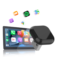 Adaptateur CarPlay sans fil mini OEM ODM filaire vers sans fil pour voiture, Android Auto 2 en 1, adaptateur CarPlay sans fil