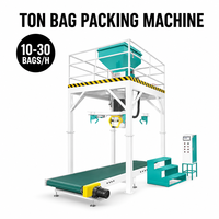 Machine d'emballage et de conditionnement de sacs en vrac de granulés et de poudres, haute efficacité, 1-2 tonnes, pour sacs Big Bag