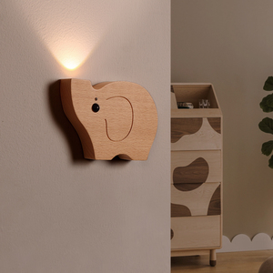 Luces <span class=keywords><strong>con</strong></span> Sensor de <span class=keywords><strong>Movimiento</strong></span> de Madera para Interiores, Funcionan <span class=keywords><strong>con</strong></span> Batería, <span class=keywords><strong>Luz</strong></span> Nocturna LED Adhesiva para Escaleras, Dormitorio - Product Image 2