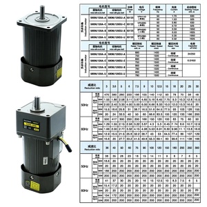 110V 220V 380V 1400 vòng/phút điện tốc độ không đổi loại duy nhất giai đoạn động cơ cảm ứng 120W Micro AC hướng động cơ - Product Image 6