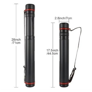 Muestra Gratuita de Tubos Extensibles para Pósteres, Tubo Telescópico para Transporte de Arte, Tubo de Almacenamiento Resistente al Agua para Documentos y Planos - Product Image 2