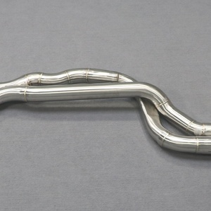 70mm 20G Stainless Steel M2 Competition Equal Length Exhaust Midpipe Exhaust Pipes for BMW M2C F87 S55 3.0T with Resonator - Product Image 6