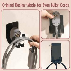 Support mural pour <span class=keywords><strong>Dyson</strong></span> Airwrap Styler, support de rangement pour <span class=keywords><strong>fer</strong></span> à <span class=keywords><strong>friser</strong></span> et accessoires, support de salle de bain - Product Image 4