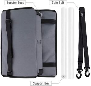 Taşınabilir nefes güçlendirmek araba yükseltici koltuk kedi bisiklet çantası ile emniyet kemeri köpek Pet kafesleri taşıyıcıları emniyet kararlı seyahat için - Product Image 6