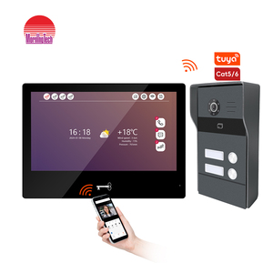 Villa Tuya Smart IP TCP Video Door Phone <strong>Intercom</strong> <strong>System</strong> with Metal Material &amp; Color Camera for <strong>Building</strong> - Product Image 1