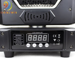 Cannon LED 150W faisceau lumineux fête DJ éclairage de scène Mini faisceau musical rainure Audio - Product Image 4