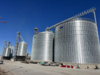 Silo a Fondo Piatto da 10.000 Tonnellate per Stoccaggio Cereali, Spedizione Gratuita, Grandi Sacchi Silo per Mais, Chicchi di Caffè, Grano e Altri Prodotti Alimentari