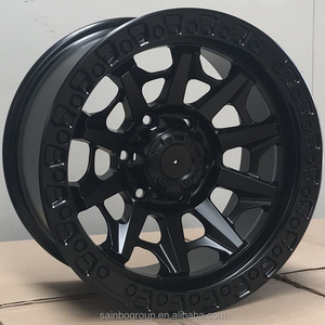 F91127 16x8.5 17x9 18x9 6x139.7 nero rosso di alta qualità Suv Pick up <span class=keywords><strong>Mags</strong></span> fuori da strada cerchi in lega - Product Image 4