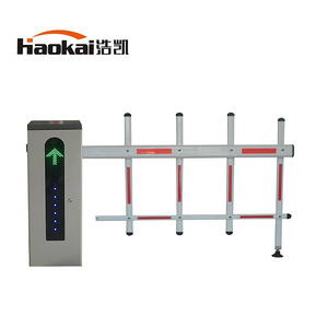 HAOKAI yüksek verimli trafik yönetim sistemi 4.5m düz bom otomatik trafik bariyer kapısı çin üretici DC 24V - Product Image 3
