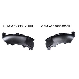 Mercedes-Benz Front Bumper <b>Corner</b> <b>Protectors</b> A2538857900L A2538858000R Plastic Weather Shields For X253 GLC - Product Image 1