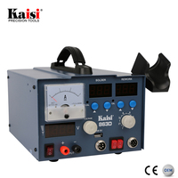Kaisi K-863D Soldering Rework Station Hot Air Gun 3ใน1 SMD Soldering Reworkสถานี3Aแหล่งจ่ายไฟ