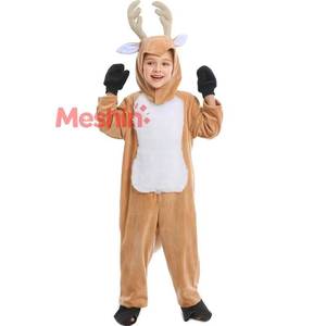 Costume de Mascotte pour Enfants - Élan et Renne - Idéal pour Halloween, Noël et les Journées Chaudes - Nouveauté ! - Product Image 1