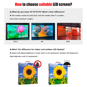 Pantalla <span class=keywords><strong>LED</strong></span> de Alquiler para Exteriores a Todo <span class=keywords><strong>Color</strong></span> P1.95-P3.91 con SDK para Eventos, Animación de Escenarios y Gráficos - Product Image 4