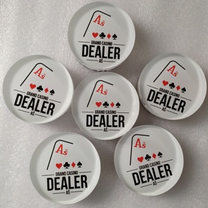Taille personnalisée de haute qualité acrylique Concessionnaire <span class=keywords><strong>poker</strong></span> pour u - Product Image 6