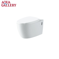 Smartlctw003 — siège de toilette mural en céramique, double évier, qualité AAA, nouvel arrivage