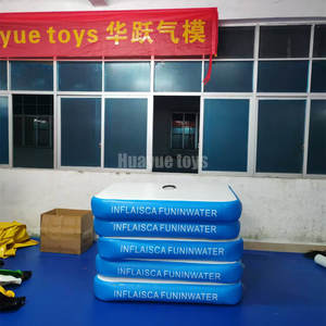 Tapis de tumbling <span class=keywords><strong>airtrack</strong></span> <span class=keywords><strong>rond</strong></span> gonflable personnalisé de 1m tapis de gymnastique gonflable avec bloc d'air tapis de gymnastique <span class=keywords><strong>rond</strong></span> gonflable - Product Image 5