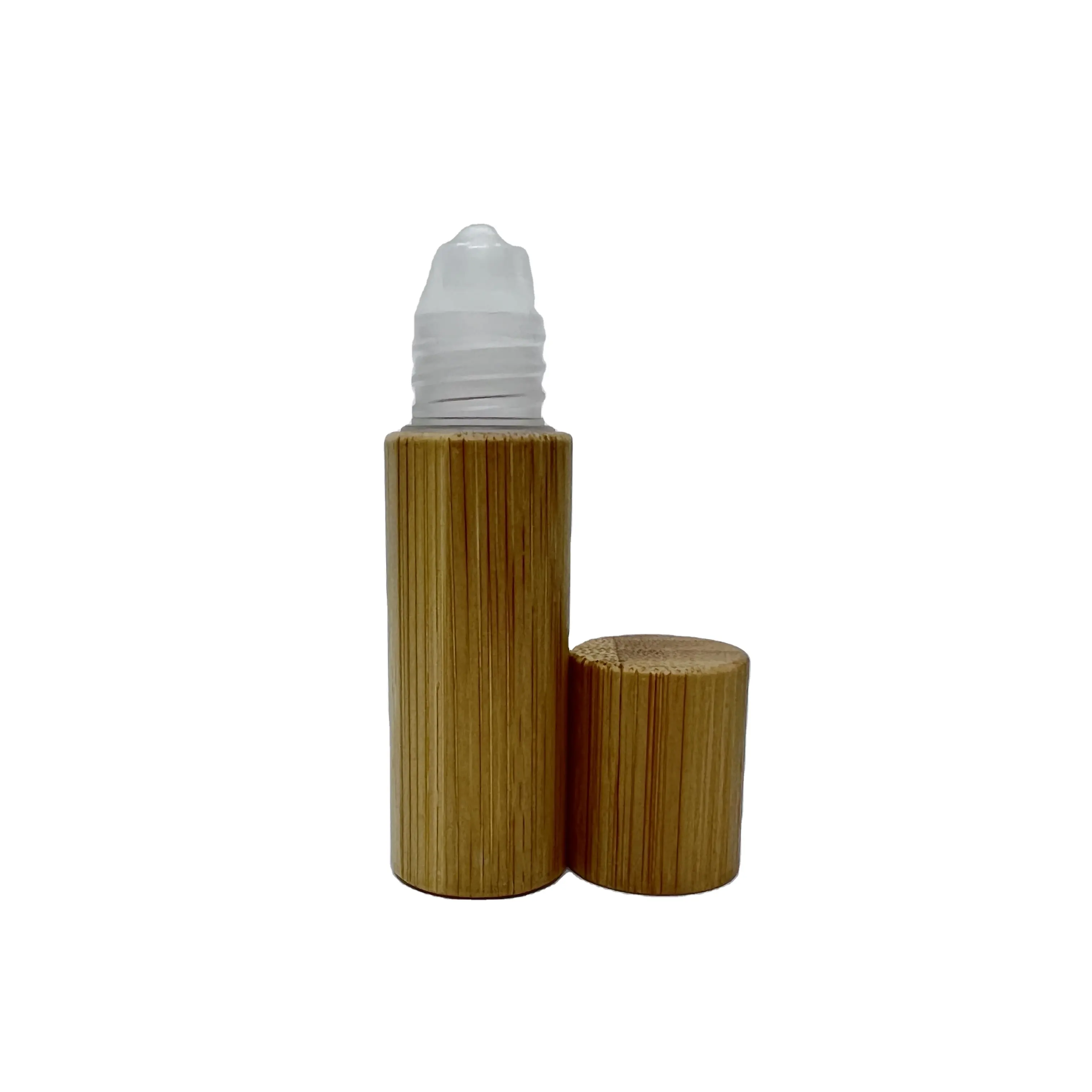 Ruipack Oem Lege Navulbare Bamboe Rol Op Fles Met Plastic Roller 5Ml 10Ml Groothandel/Manufcture