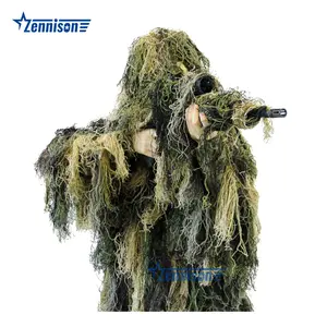 2023 heißeste Mossy Tactical Hunting Kleidung Camo Ghillie Anzüge Woodland