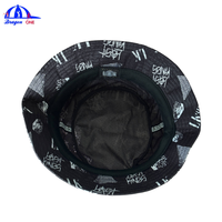 Chapeau Bob Imprimé Symbole Égyptien OEM ODM avec Badge Laser Holographique, Casquette de Pêcheur à Sublimation Intégrale, Faible MOQ, Chapeaux de Soleil