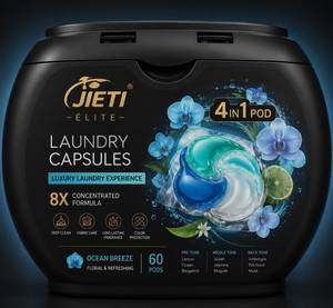 Automatic Washing Machine Laundry <b>Detergent</b> Pods | JIETI Floral Fruity Scent Long Lasting Fragrance Laundry Capsules - Product Image 5