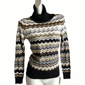 Nouveau <span class=keywords><strong>pull</strong></span> en tricot pour l'automne et l'hiver avec un design élégant et stylé à col haut, <span class=keywords><strong>pull</strong></span> en tricot pour femmes à manches longues - Product Image 3