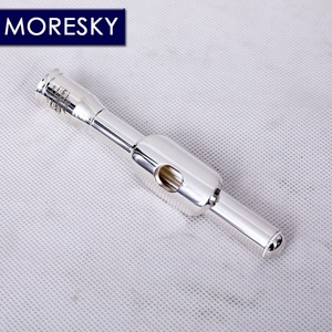 Flûte demi-taille MORESKY Piccolo en cupronickel, corps en résine ABS plaqué argent, MPC-821 - Product Image 5