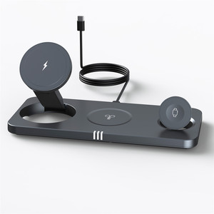 Qi2 3 Trong 1 Không Dây Có Thể Gập Lại Gấp Máy Tính Để Bàn Điện Thoại Sạc Đứng & Chủ Sở Hữu Trạm Sạc Di Động Từ Biểu Tượng Tùy Chỉnh - Product Image 2