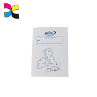 Carnet de notes personnalisé de luxe en tissu, couverture rigide, reliure cousue, impression thermique, cadeau pour le bureau