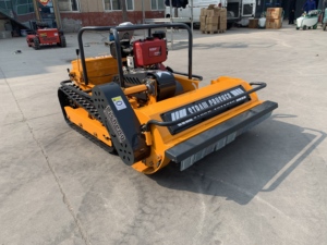 Mesin pemotong rumput Mini otomatis Diesel Crawler 200mm pemotong tinggi - Product Image 6