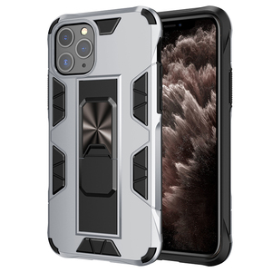 Leyi pour <span class=keywords><strong>Iphone</strong></span> <span class=keywords><strong>11</strong></span> <span class=keywords><strong>Pro</strong></span> <span class=keywords><strong>Max</strong></span> 17 Fonction de montage de voiture magnétique Hybrid Built-in Kickstand Hard Phone Case - Product Image 5